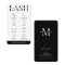 Lash Aftercare Instructions Minimalist Logo Salon