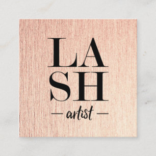 LASH ARTIST Business Card Template