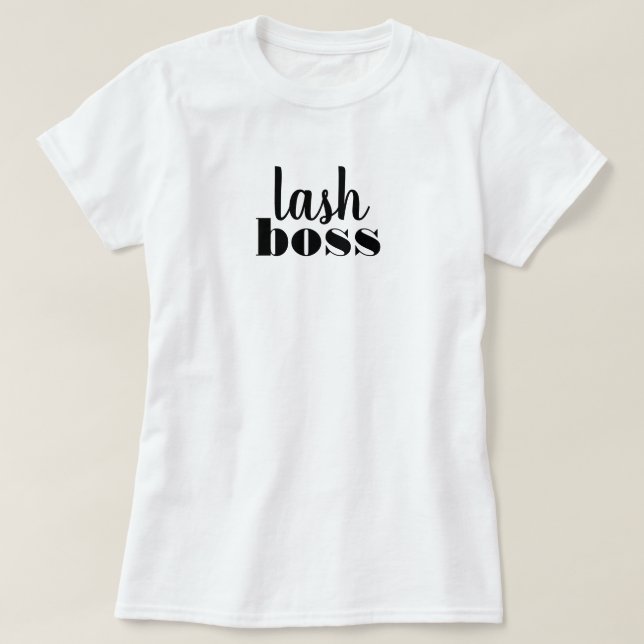 Lash Boss T-Shirt (Design Front)