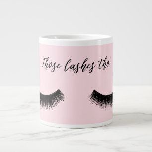 Lash Chat - Those Lashes Tho' Large Coffee Mug