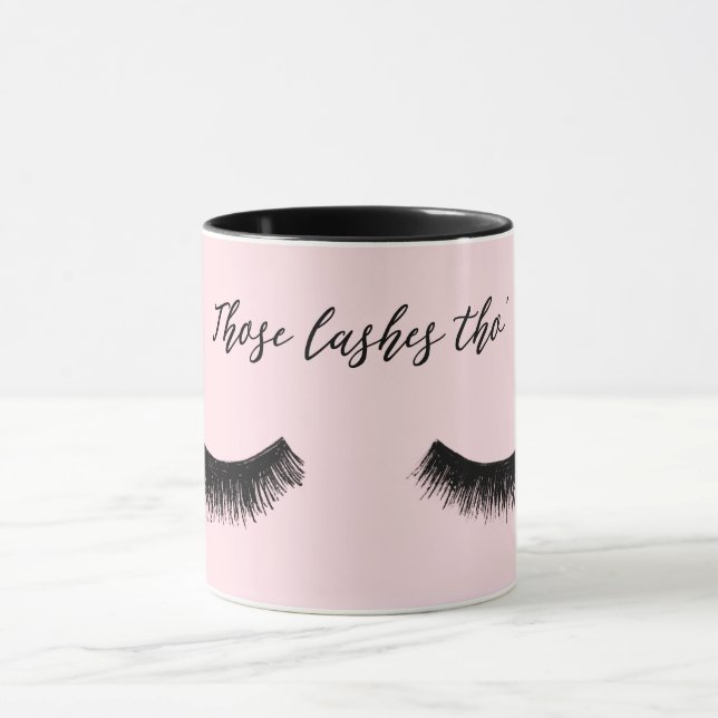 Lash Chat - Those Lashes Tho' Mug (Center)