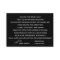 Lash Extension Aftercare Card
