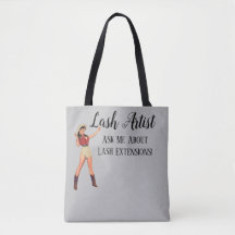 Lash Extension Artist -Tote