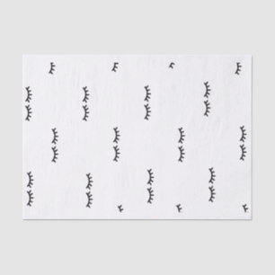 Lash Print Tissue Paper