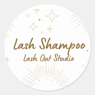 Lash Shampoo Label