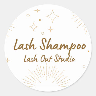 Lash Shampoo Label