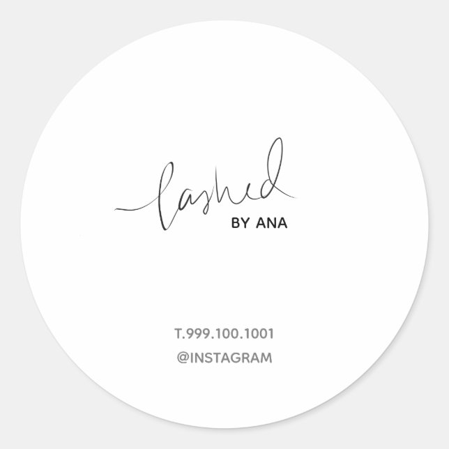 Lash Sticker (Front)