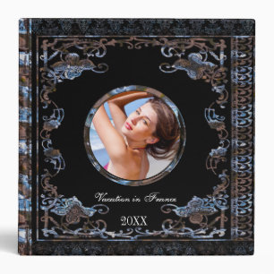 Lasher Via Rue  Insert Your Own Photo Elegant Binder