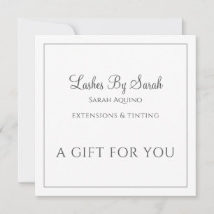 Lashes And Beauty Services Textured Sage Green