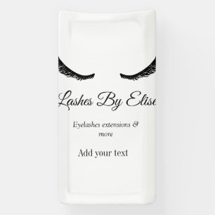 lashes by add name contact info social media websi banner