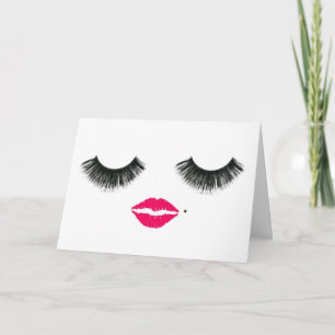 lashes card