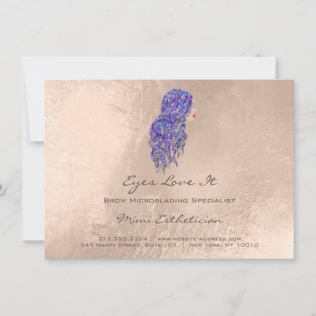 Lashes Extension Aftercare Instructions Ivory (Front)