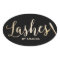 Lashes Gold Script Modern Makeup Artist