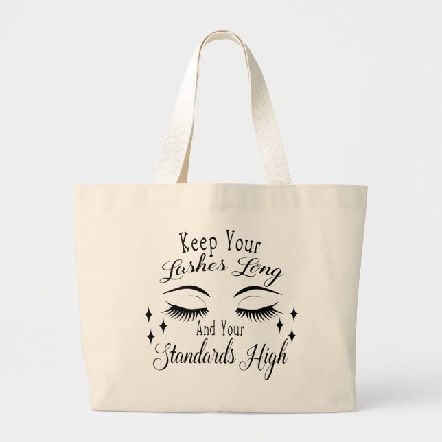 Lashes Long sac fourre-tout (Devant)