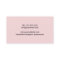 Lashes Makeup Artist Elegant Pink Floral Salon