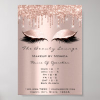 Lashes Makeup Opening Hours Salon Rose Drips Spark
