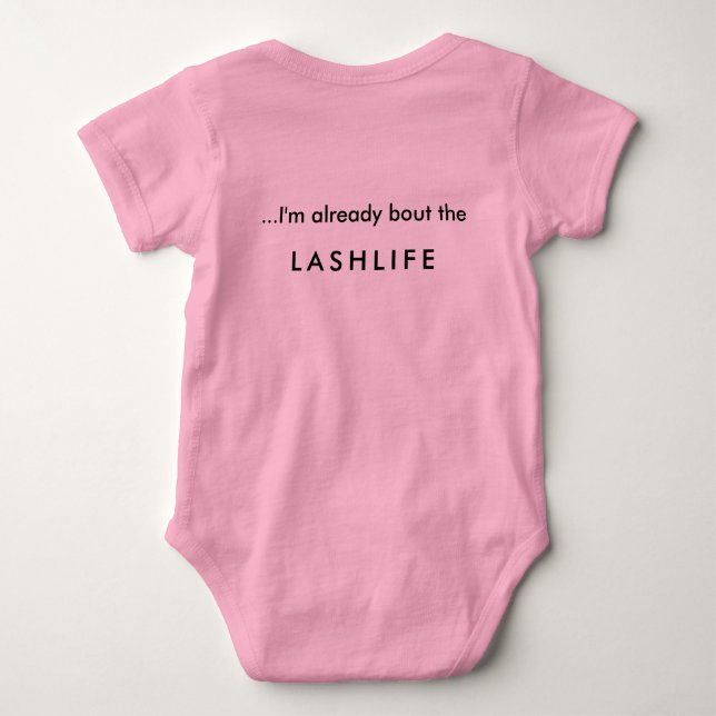 LASHLIFE Baby Bodysuit (Back)