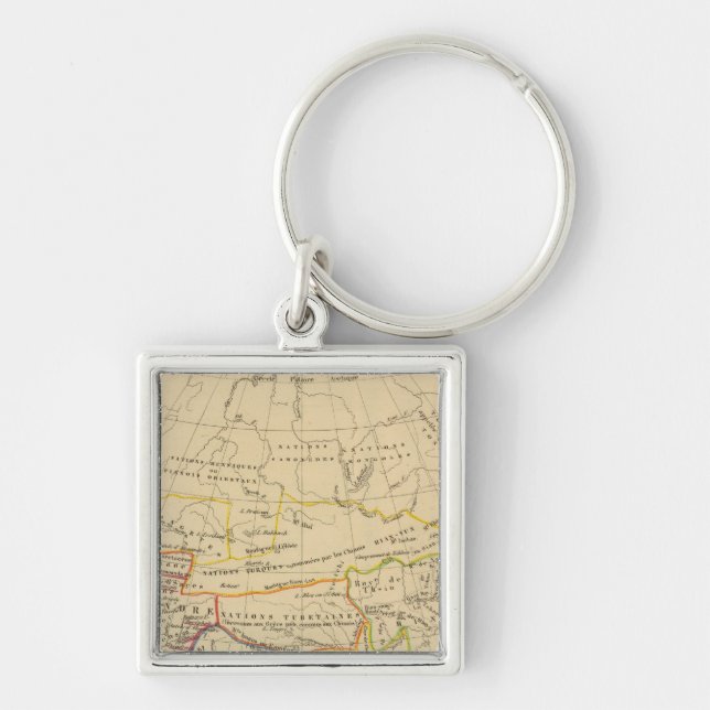 L'Asie, l'an 322 av JC Keychain (Front)