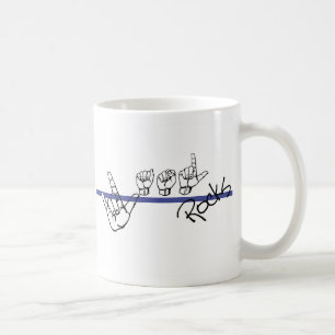 L'ASL bascule la tasse de café (le côté)