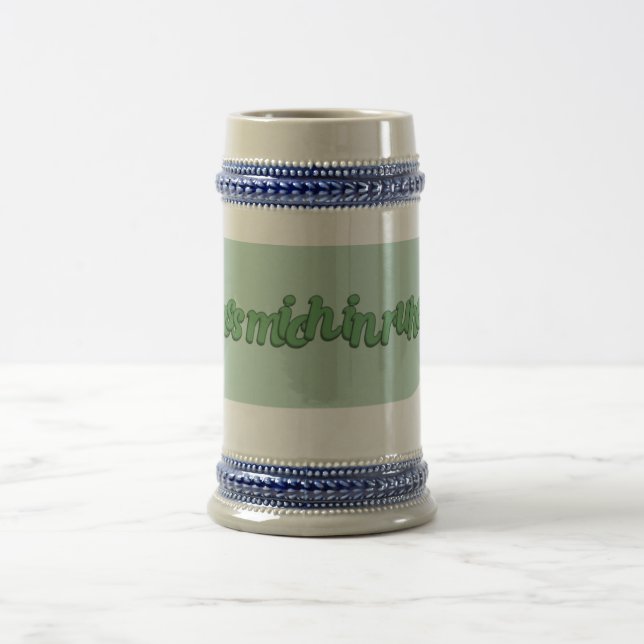 Lass mich in ruhe! beer stein (Center)