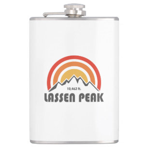 Lassen Peak Hip Flask