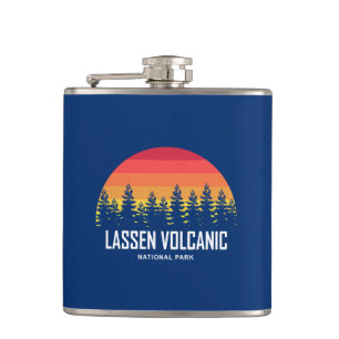 Lassen Volcanic National Park Hip Flask