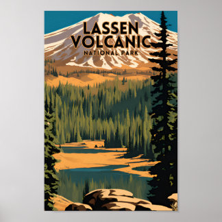 Lassen Volcanic National Park Poster