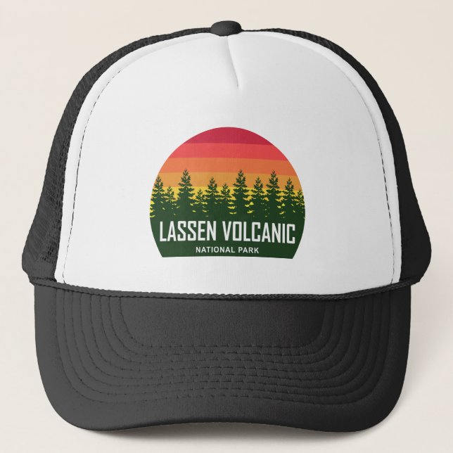 Lassen Volcanic National Park Trucker Hat (Front)