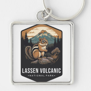 LASSEN VOLCANO NATIONAL PARK KEYCHAIN