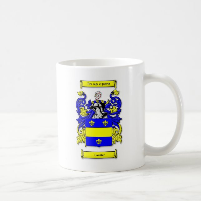 Lassiter Coat of Arms Coffee Mug (Right)