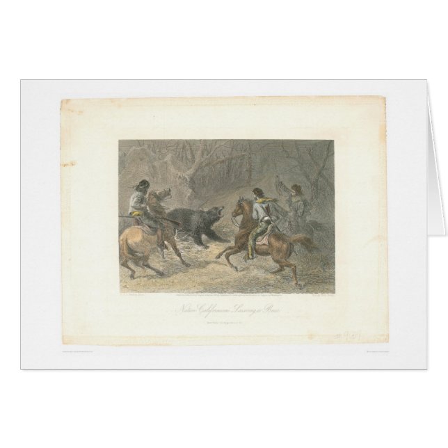 Lassoing un ours (1178A) (Devant horizontal)