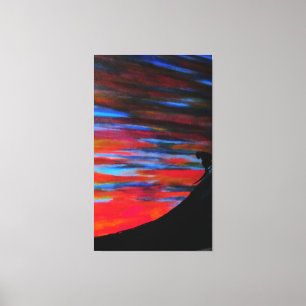 Last call canvas print