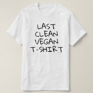 Last Clean Vegan T-Shirt (White)