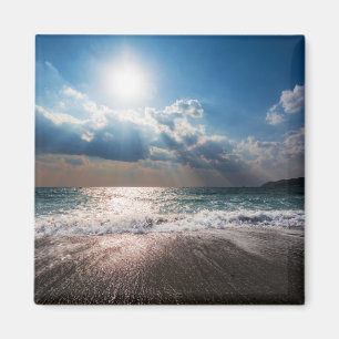 Last Day at the Beach Magnet