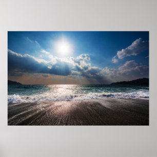 Last Day at the Beach Poster