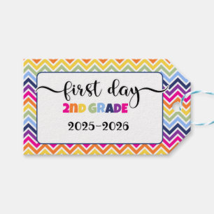 last day of 2nd grade photo prop sign gift tags