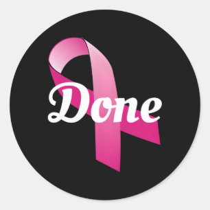 Last Day Of Chemo Chemotherapy Radiation Cancer Su Classic Round Sticker