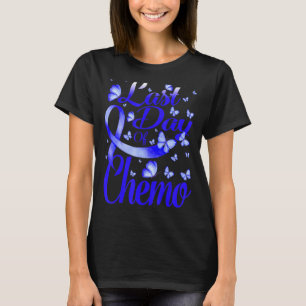 Last Day Of Chemo Pompe Disease Awareness Butterfy T-Shirt