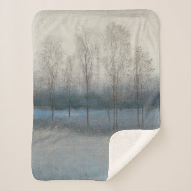 Last Day of Fall Sherpa Blanket (Front)