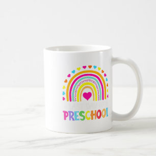 Last Day Of Preschool School Rainbow Graduation Te Coffee Mug