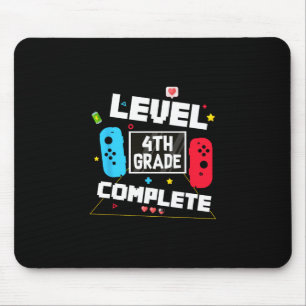 Last Day Of School 4th Grade Level Complete Video Mouse Pad