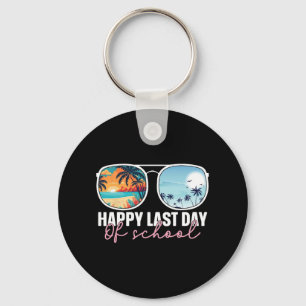 Last Day Of School Gles Teacher Student Graduation Keychain