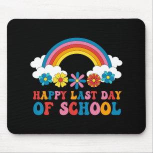 Last Day Of School Kids Teacher Student Graduation Mouse Pad