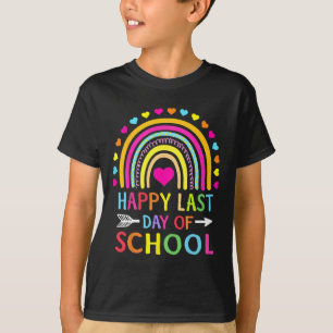Last Day Of School Kids Teacher Student Graduation T-Shirt