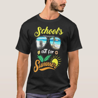 Last Day Of School Schools Out For Summer Teacher T-Shirt