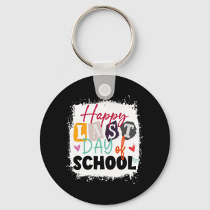 Last Day Of School Teacher & Kids Keychain