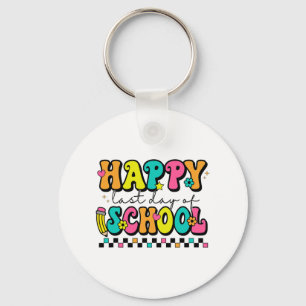 Last Day Of School Teacher Student Graduation 8 Keychain