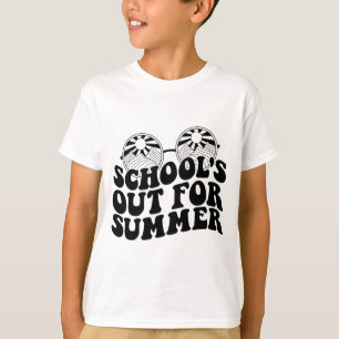 Last Day Of School Teacher Student Hello Summer Ki T-Shirt