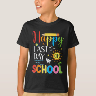 Last Day Of School Teacher Student Summer Graduati T-Shirt