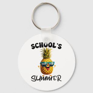 Last Day Of School's Out For Summer Teacher Boy Gi Keychain